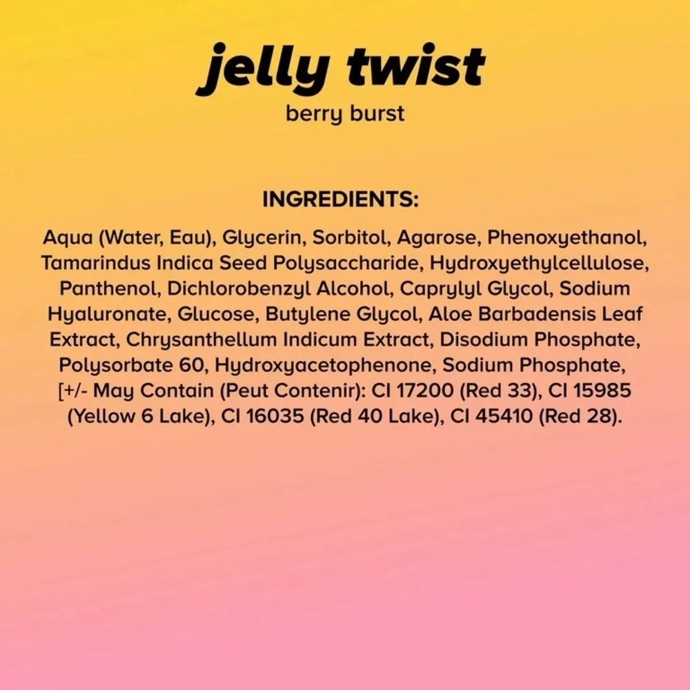 Lottie London Jelly “Berry Burst” Twist Lip & Cheek Stain NEW IN BOX